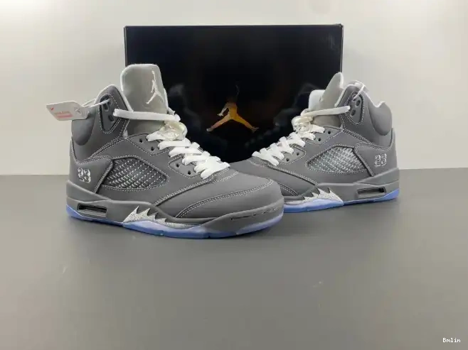 Bmlin shoes Wolf Jordan 136027-005 Retro Grey 5 Air 0522